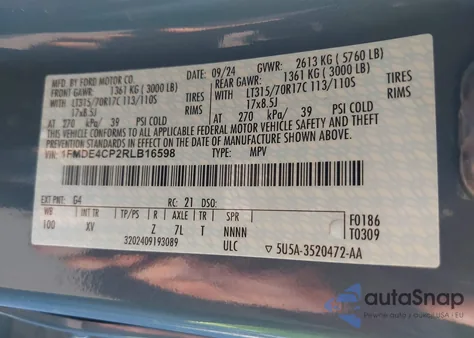 2024 Ford Bronco Heritage Edition z USA, uszkodzony, nr VIN 1FMDE4CP2RLB16598